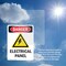 Signmission Electrical Panel Danger Sign, Plastic, 7in W x 10in L, 2PK OS-2PACK-DS-P-710-V-2213 - alternate 6